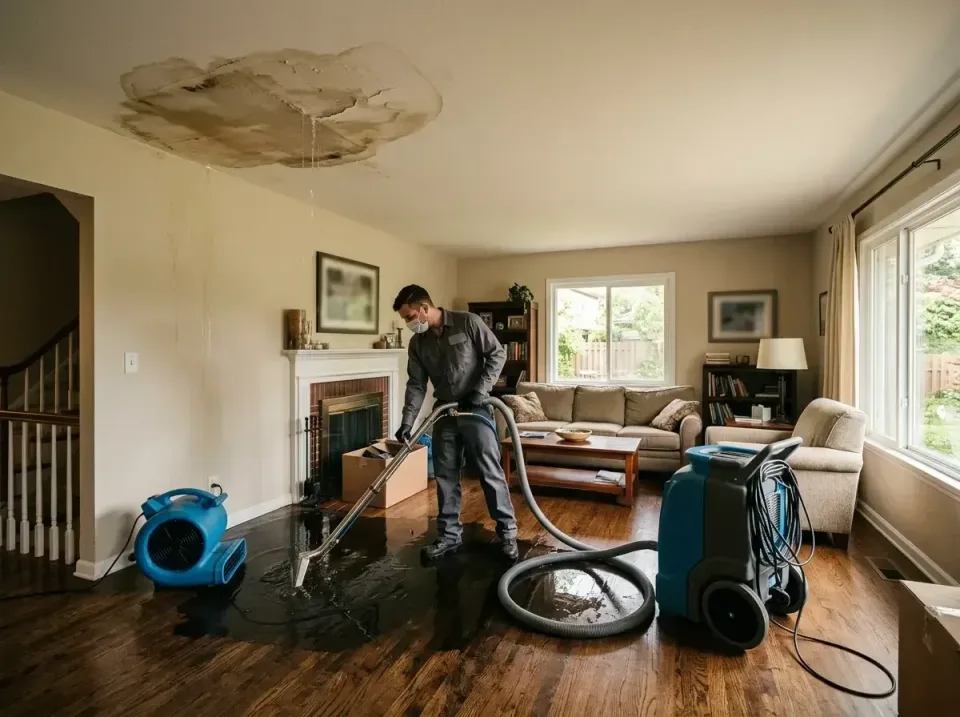 attic-pipe-burst-ceiling-drip-008 — frequently asked questions, Water Damage Restoration & Carpet Care in Cold Spring, KY